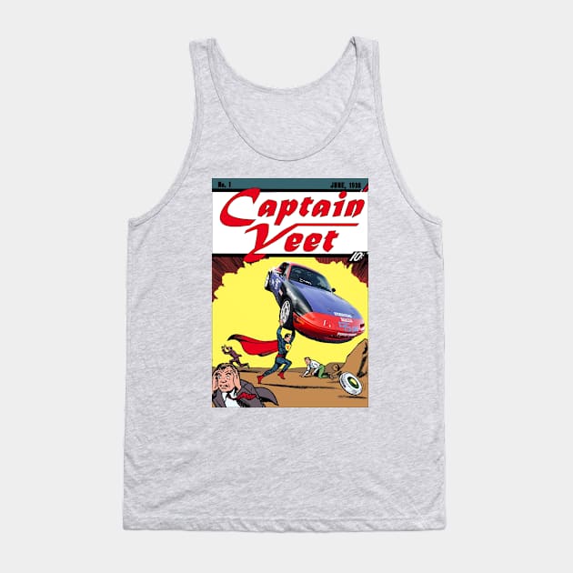 CAPTAIN YEET Tank Top by SunkenMineRailroad